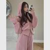 Salt Series Women's Sportswear Suit: Trendy, Slim, Loose-Fit, Two-Piece Sweater Set for Spring/Autumn