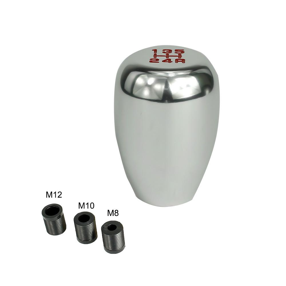 Universal Racing 5 Speed Car Gear Shift Knob For Manual Transmission Aluminum Alloy Shifter Knob Shift Lever