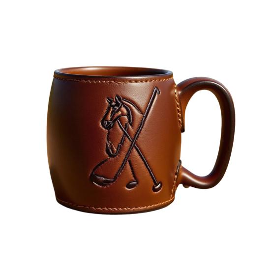 Кружка с ручкой в виде ручки для гольфа, текстура мяча для гольфа, вместительная, чашка для гольфа, кружка в виде спортивного мяча, подарок для энтузиаста гольфа, посуда для напитков