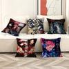 Японская манга Магическая битва Наволочка Декоративная подушка Диван Домашний декор Чехол Наволочки