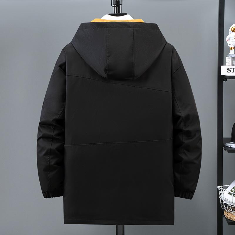 Plus Size Men's Cotton Clothes Fat Man Winter Thickened Warm Casual Cotton Coat Jacket Fat Man Loose Cotton Jacket 5XL-11XL