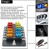 Fuse Box Holder M5 Stud With LED Indicator Light For Auto Car Boat Marine 32V 100A