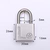 3 ключа, всепогодный навесной замок из нержавеющей стали 304, прочный, устойчивый к ржавчине, навесной замок для ворот, 30/40/50/60 мм, противоугонный замок для спортзала, садового сарая