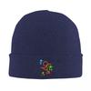 New Alan Becker Five Stick Figures With Fire Mouse Pickaxe Knitted Cap Hip Hop Bonnet Hat Autumn Winter Outdoor Beanies For Unis