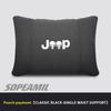 Car Suede Headrest Pillow For Jeep Compass Gladiator Patriot Commander Wrangler JK JL Grand Cherokee Renegade Seat Waist Cushion ALQ1