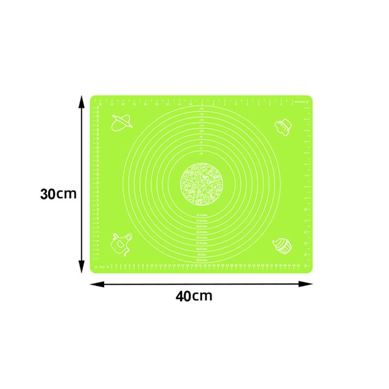 Большой силиконовый коврик, кухонный коврик для замешивания теста, коврик для выпечки, кулинария, торт, кондитерские изделия, антипригарные раскатывающиеся подушечки для теста, инструменты, листы, аксессуары