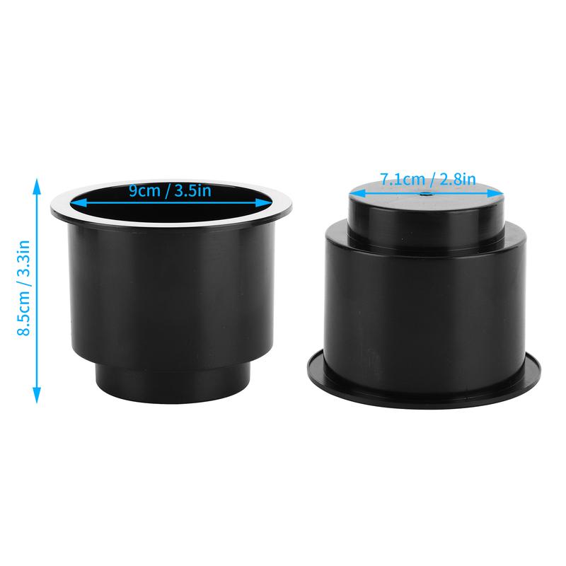 Car Cup Adapter Antiwear Sturdy Multi-Purpose ABS Car Cup Holder Expander Organizer for Car Yacht Ship