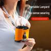 Portable Waist and Neck-Hanging Fan with Long-Lasting Battery and Slim Design for Outdoor Use
