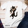 Винтажная Забавная Странная Кошка Играет на Банджо Любитель Кошек Кантри Подарок Унисекс Футболка