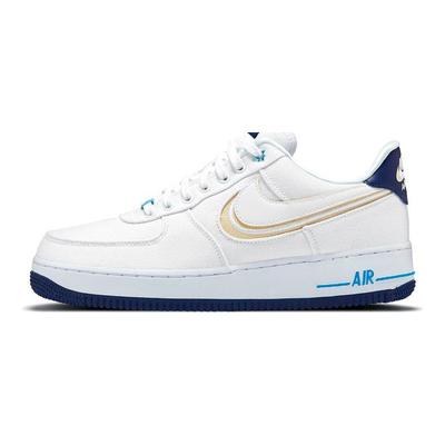 Evo x Street Fighter x Air Force 1 Premium Moment 37 Унисекс Кроссовки Белый Ископаемый Синий-Пустота DB3541-100