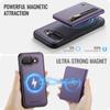 For Samsung Galaxy S26 Ultra Magnetic Case Water Transfer Printing Metal Frame PC Phone Back Cover