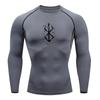 2026 Anime Men's Compression Shirt Fitness Sport Running Tight Gym TShirts Athletic Workout Quick Dry Tops Tee Summer top y2k