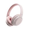 Беспроводные наушники Green House с шумоподавлением, низкая задержка, AAC, встроенный микрофон, ANC, розовые, GH-HPBC-PK