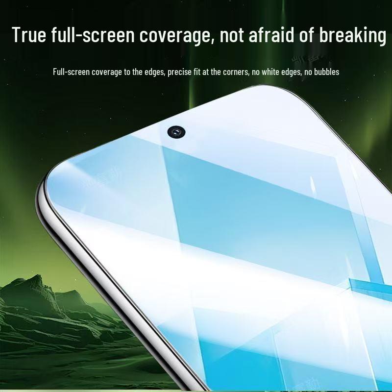 Закаленное стекло HD для Vivo iQOO Z8/Z9 Turbo с защитой от синего света и взрывозащитой
