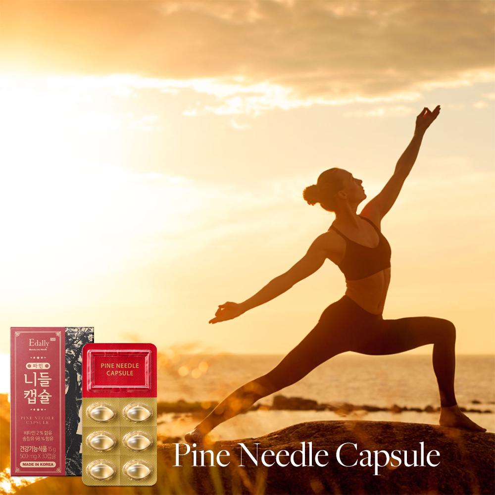 Масло хвои Edally, 98% витамин Е, 2%, капсулы, 500 мг, 30 шт., добавка для здоровья и красоты