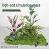 Artificial Moss Grass for Landscaping and Decoration