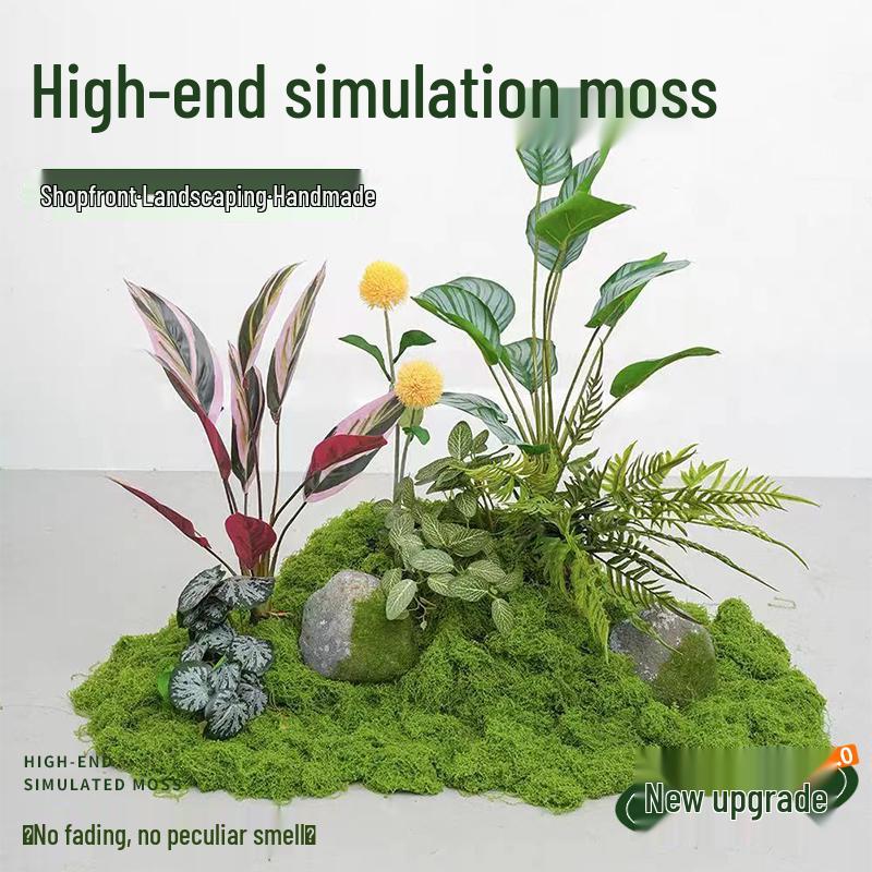 Artificial Moss Grass for Landscaping and Decoration
