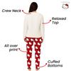 Hello Kitty Womens/Ladies Fleece Long Pyjama Set