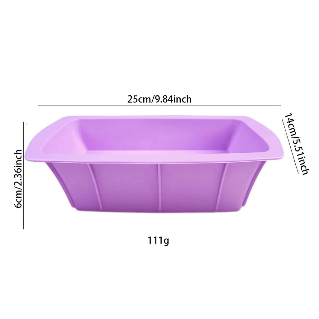 1 шт. силиконовая форма для выпечки хлеба, антипригарная силиконовая форма для домашнего хлеба, тостов, кухонные принадлежности, инструмент для выпечки