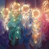 Dreamcatcher LED Lighting Girl Room Bell Bedroom Romantic Decoration