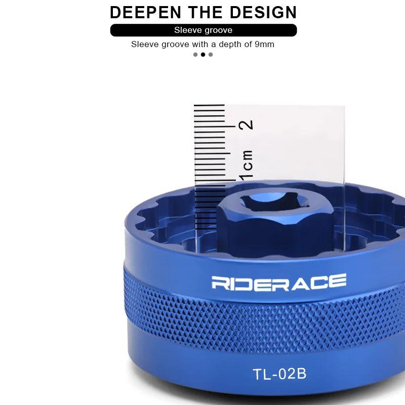 Съемник каретки велосипеда RIDERACE для DUB BBR60 MT800 BB-9100 Съемник оси велосипеда BB93 BSA30 BB386 Инструмент для ремонта