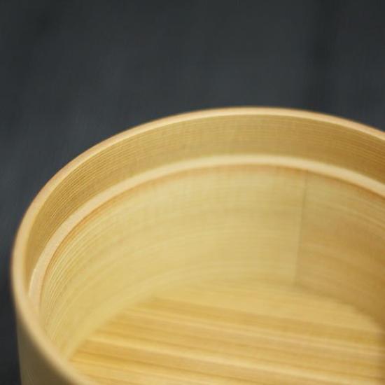 Одатэ Когэйся Магеваппа Бенто Двойной Круглый Бенто 2 Акита Кедр Коробка, Коробка, Ярусы,