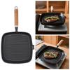 Чугунная сковорода без покрытия и антипригарное покрытие бытовая кухонная утварь 24 см сковорода для жарки стейков походные инструменты