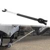 Boat Motor Transom Saver Support Adjustable Length 23 to 35 Inches Heavy Duty Aluminum Composite Head for Trailers