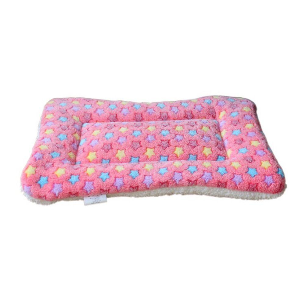 Soft Flannel Pet Mat Flannel Dog Blanket Mat Cat Cover Blanket Dog Thicken Sleeping Mat  Winter