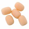 GONKISS Microphone Sponge Windscreen for Lavalier Microphones and Broadcasting (Set of 5, Beige)