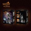 Non-Toxic 581Pcs Nightmareal Castle Building Blocks Ghost Skeletion Pumpkin Hut Moc Bricks Diy Toys For Kids Christmas Holiday Gifts