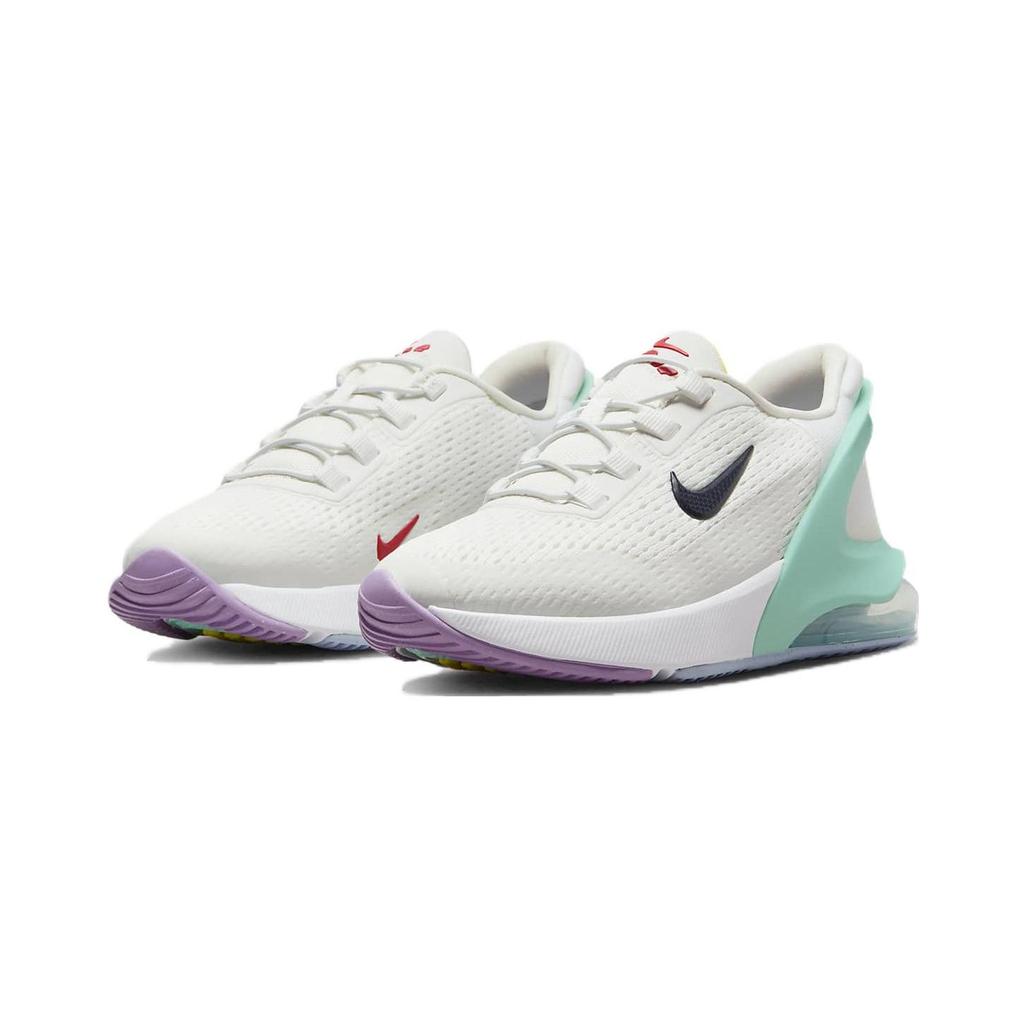 Nike Air Max 270 Go Прочные Низкие Детские Повседневные Кроссовки Детские кроссовки Белый Синий Фиолетовый DV1969-105