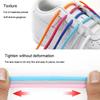 Unisex Solid Color  Flat Semicircular Shoelace  Sneakers Casual Shoelaces Suitable for All Shoes 23 Colors 1 Pair