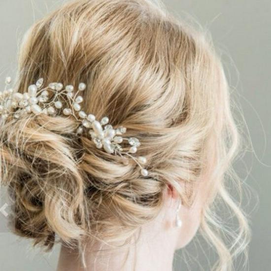 Korean Handmade Pearl Hairpin for Weddings