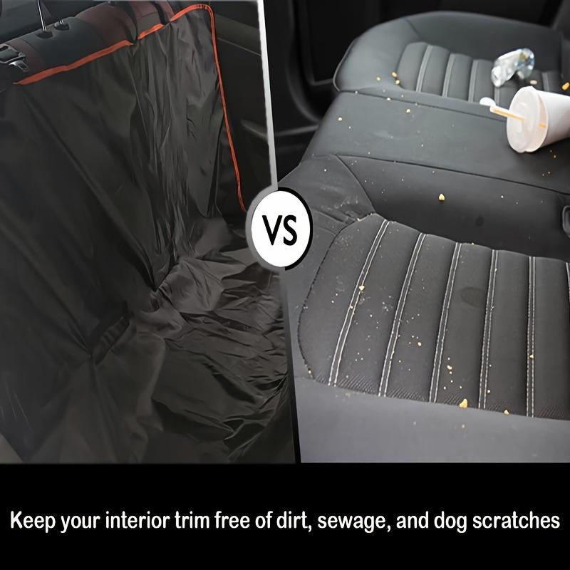 Dog Car Seat Cover for Back Seat,Oxford Cloth Durable Scratchproof Dog Hammock,Pet Seat Cover Protector for Cars,Trucks and SUV