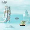 Wanshili Silk Scarf & Porcelain Gift Set - Asian Aroma Collection