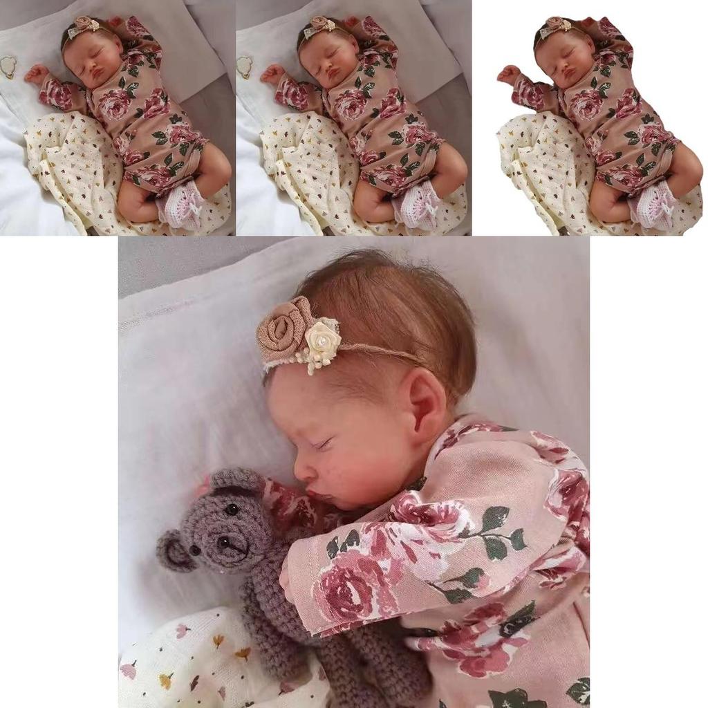 Silicone Reborn Baby Doll With Handpainted Features For Collectors And Gift Giving