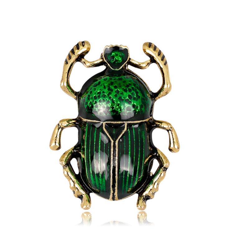 Стильная красочная брошь в виде жука-капельницы - универсальный европейский и американский дизайн эмали, горячая распродажа