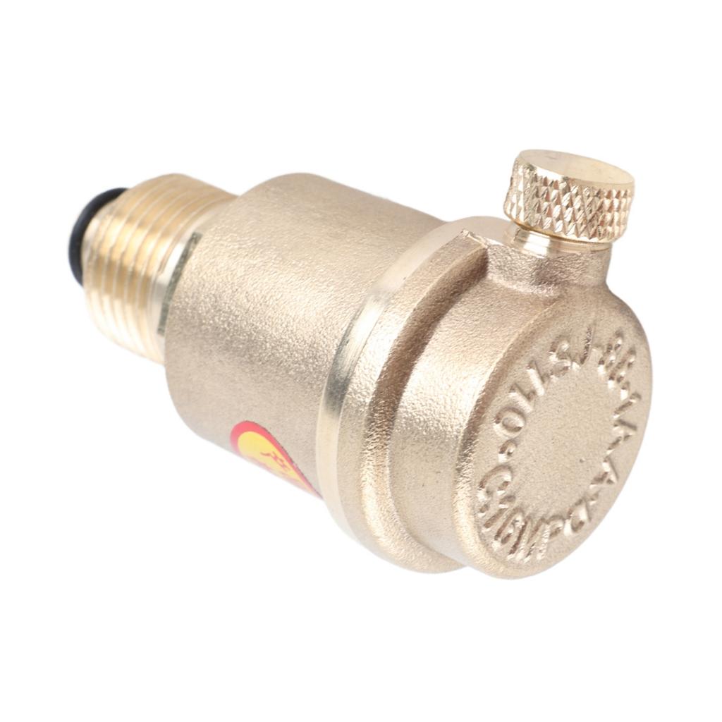 DN15 G1Celsius2 Brass Automatic Vent Valve with high temperature , reliably sealing, ideal for Solar Water Heater Pressure Relief