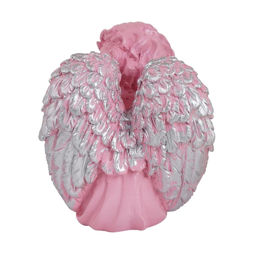 Angel Girl Showpiece for Home Decor Showpiece | Winged Girl Statue for Home Decor Item | Fairy Girl Statue for Home Shelves Decor Showpiece