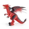 Electric Infrared Remote Control Spray Flying Dragon Toy Sound And Light Walking Dinosaur Children Dinosaur Model Toy