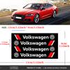 EFG1 Car Door Anti Scratch Auto Door Handle Protector Decals Wiper Stickers For VW Passat Jetta Golf 4 7 Touran MK 3 4 7 Polo Tiguan