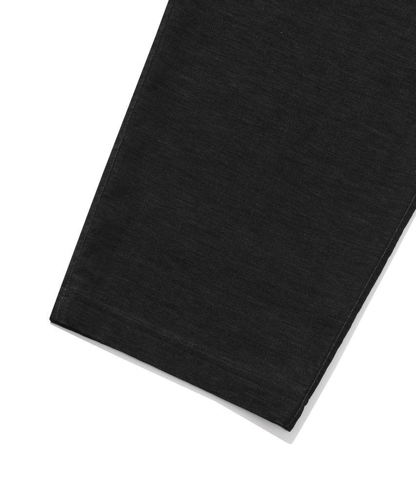 COVERNAT Широкие брюки Moleskine с одной складкой и поясом, цвет угольный