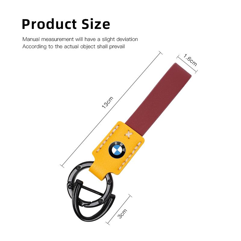 Car Keychain Luxury Leather Key Ring For BMW Performance E46 E60 E90 E39 E87 E36 E92 E70 E91 X3 X5 X1 X2 X4 X6 X7 E28 E30 E34 rlzh86