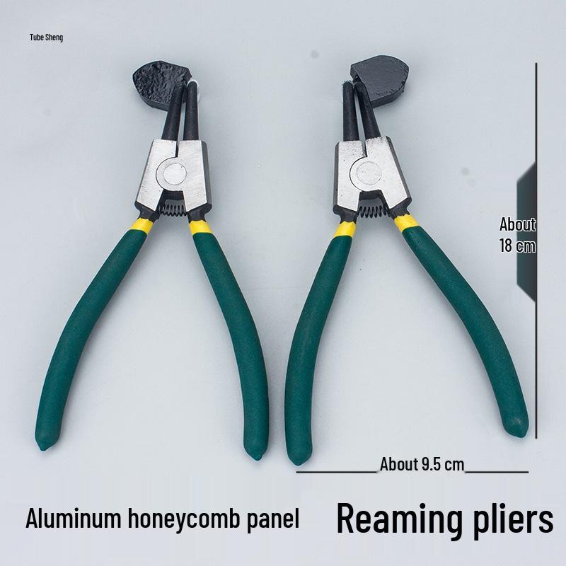 Aluminum Honeycomb Panel Hinge Shim Set: 10mm Thick with Expanding Pliers, Angle Bracket, Plastic Gasket, PET SPC Board.