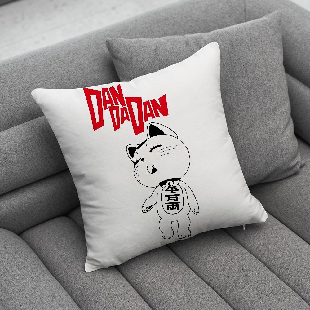 Anime DDandadan Pillow Case Soft Cushion Cases for Farmhouse Sofa Decor Home Decorations and Protector