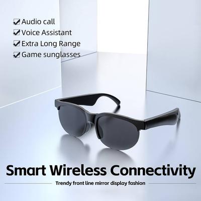 Умные солнцезащитные очки Bluetooth-звонок AI Интеллектуальный перевод Очки Поддержка 144 языков Беспроводная гарнитура для мужчин и женщин