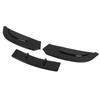 3 Sections Front Bumper Lip Spoiler Sturdy Stylish Front Bumper Lip Splitter For 3 Series E92 E93 Standard Glossy Black