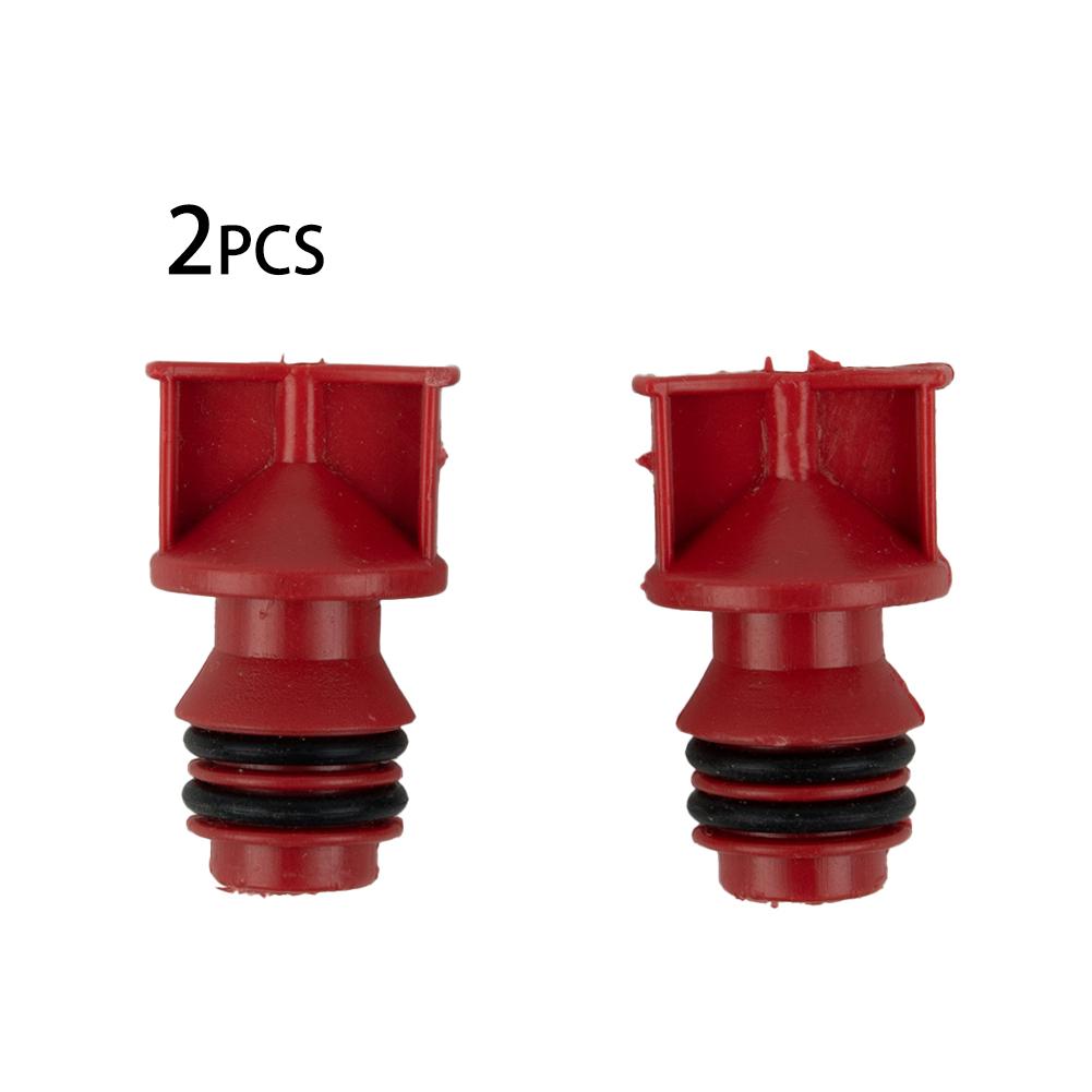2pcs Air Compressor Oil Breather with 17mm Male Thread Diameter Plastic Material for Air Compressor Applications