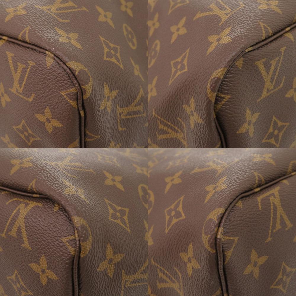 Б/у ОРИГИНАЛЬНАЯ сумка-тоут LOUIS VUITTON M40990 Monogram Neverfull GM с косметичкой